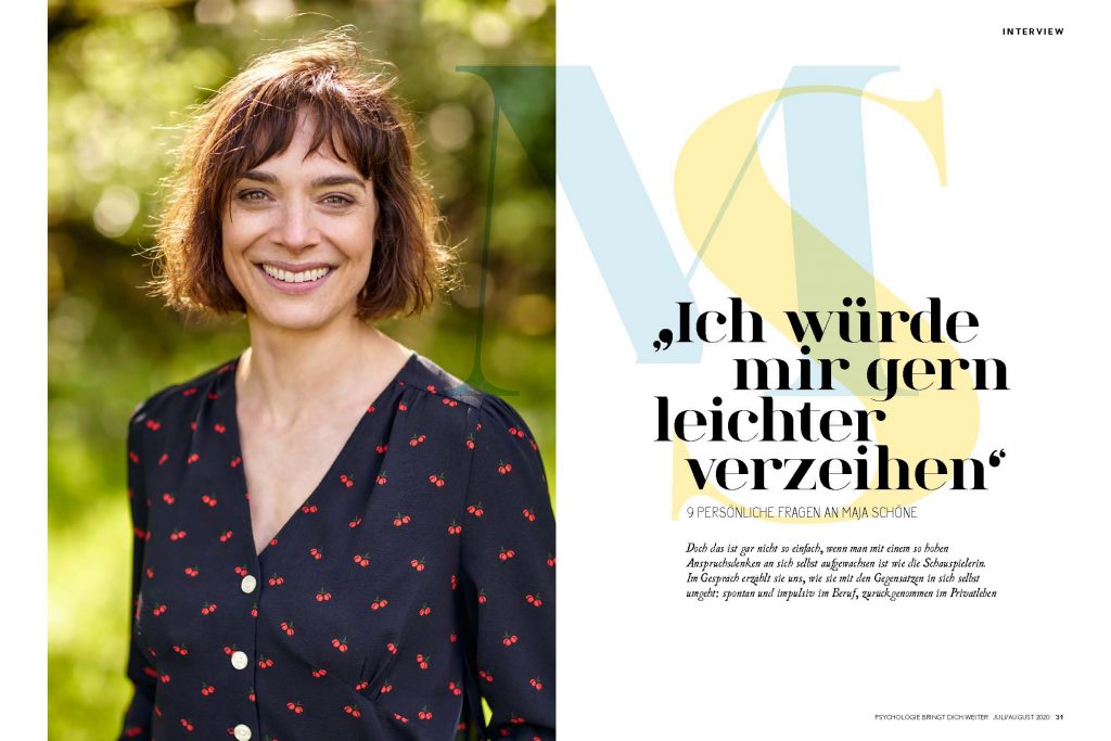 Maja Schöne (Psychologie bringt dich weiter) - Promi-Interview - Frau Bremm schreibt!